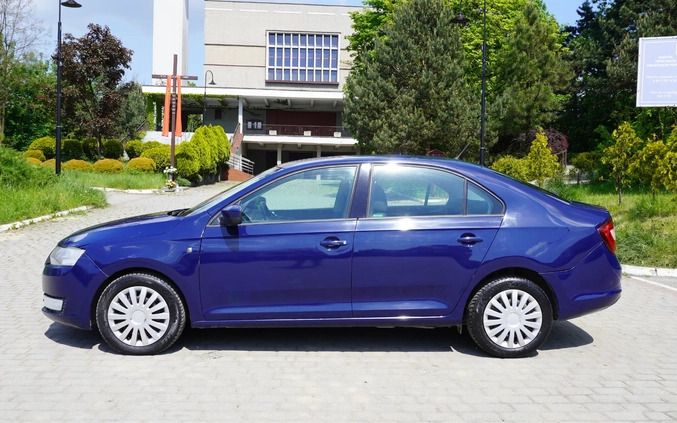 Skoda RAPID cena 12500 przebieg: 290000, rok produkcji 2014 z Katowice małe 277